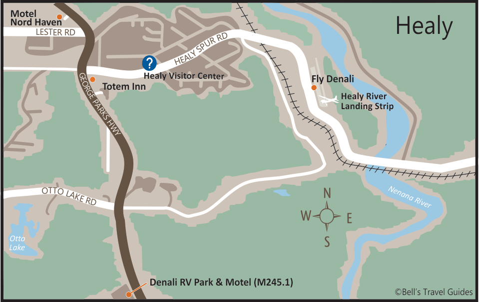 Alaska Maps of cities, towns and highways