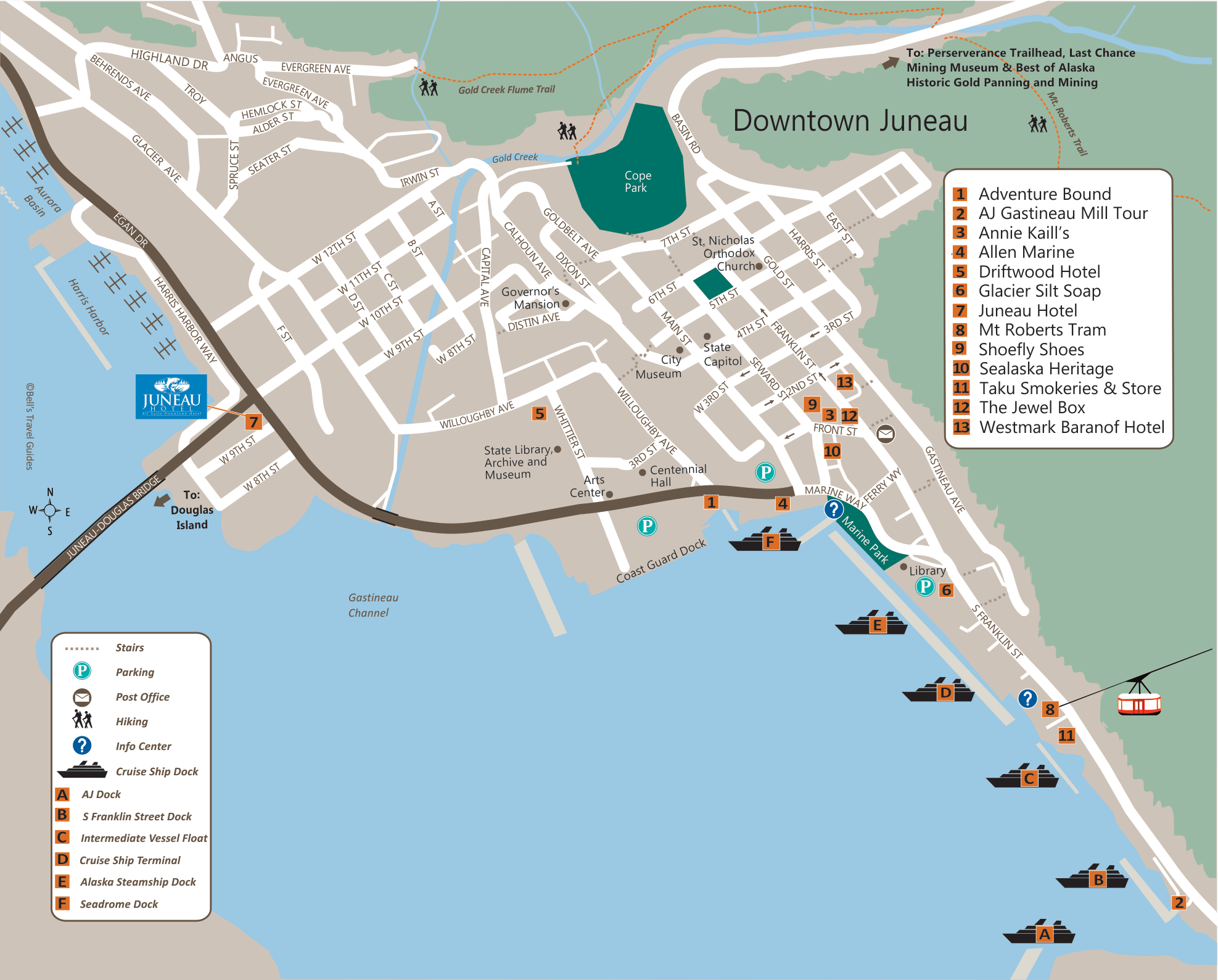 Alaska Maps of cities, towns and highways