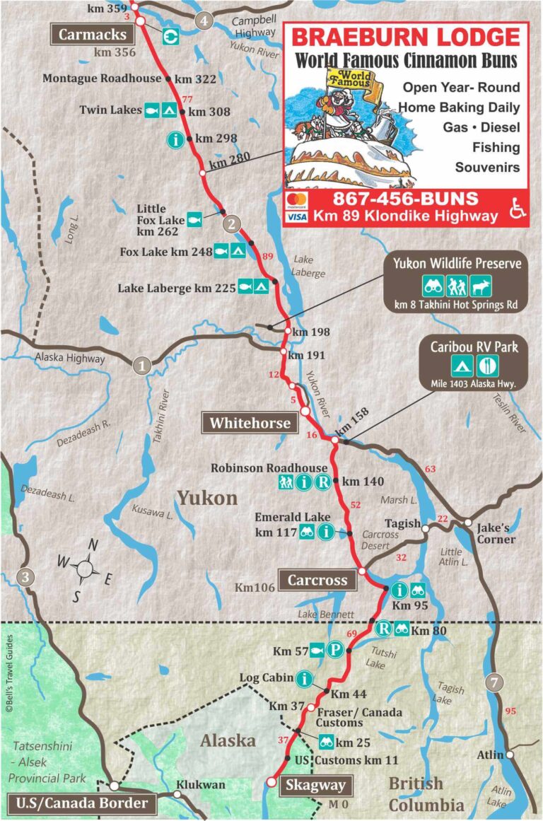 Klondike Highway Skagway to Carmacks