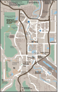 Fairbanks Alaska Map