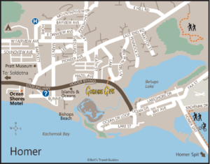 Homer Alaska Map