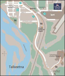 Talkeetna Alaska Map