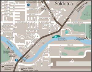 Soldotna Alaska Map