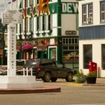 Alaska Highway mile 0 cairn