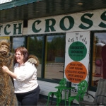 sasquatch crossing on the Alaska highway