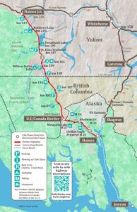Haines Highway Map
