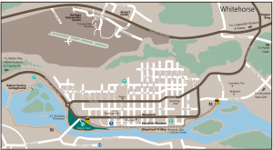 Map of Whitehorse Alaska