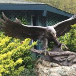 skagway sculpture and flower garden