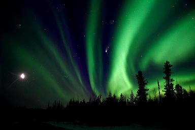 Northern lights in Fairbanks Alaska
