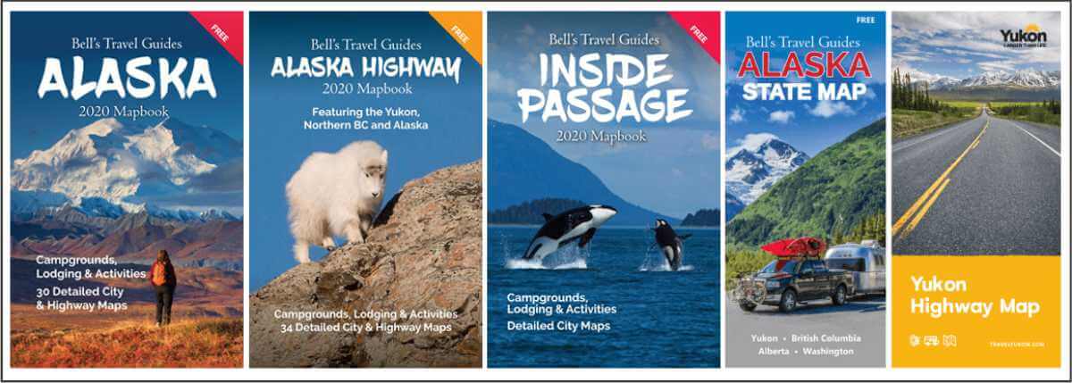Travel to Alaska using Bell's Travel Guides and Maps