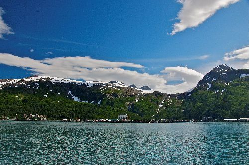 Whittier Alaska on the Kenai Peninsula