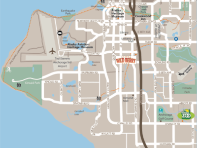 Map Of Anchorage Alaska And Surrounding Cities Map Of Alaska - The Best Alaska Maps For Cities And Highways