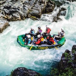 chugach outdoor center rafting in hope Alaska