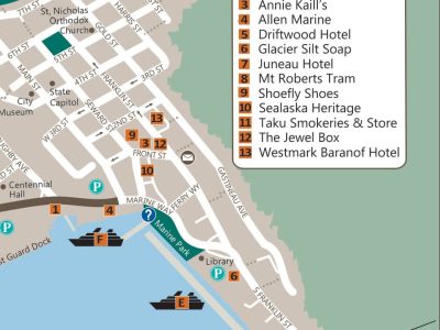 Juneau_Map_vertical Map of Juneau Alaska
