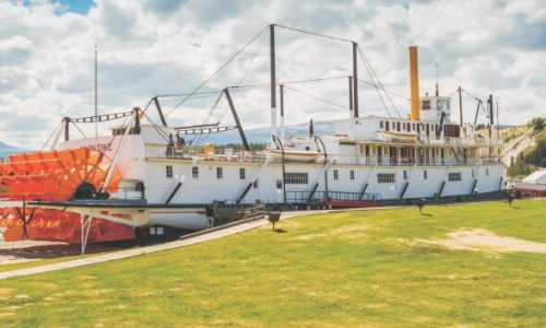 SS Klondike Museum in Whitehorse Yukon