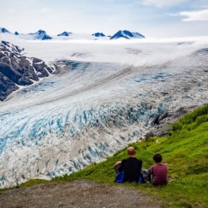 Exit Glacier in Seward Alaska